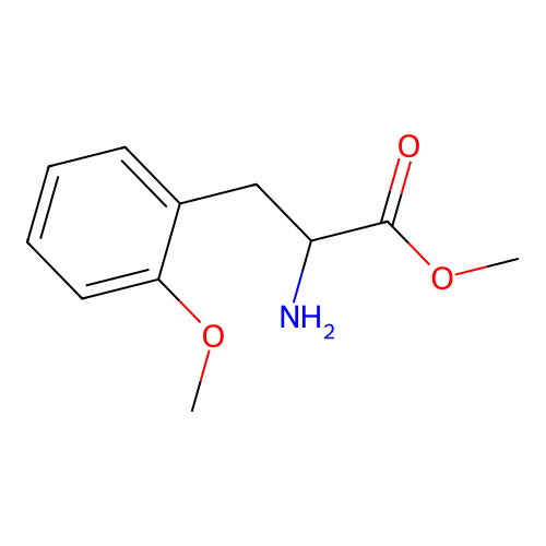 Methyl 2-amino-3-(2-methoxyphenyl)propanoate structure
