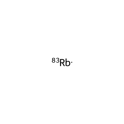 83mRb isotope structure