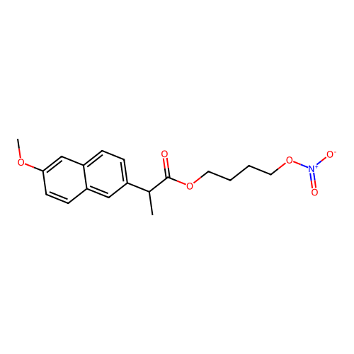HCT 3012; Naproxcinod; Nitronaproxen structure