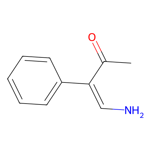 4-Amino-3-phenylbut-3-en-2-one structure