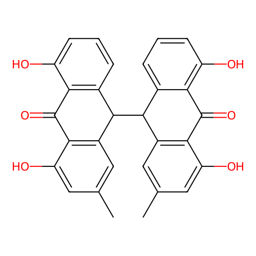Ararobinol structure