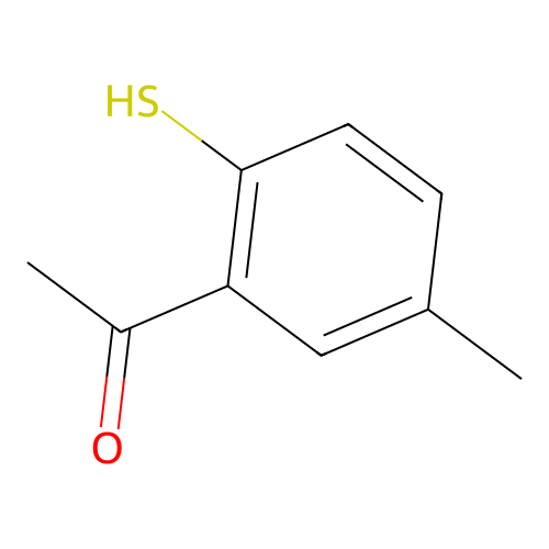 1-(5-Methyl-2-sulfanylphenyl)ethanone structure