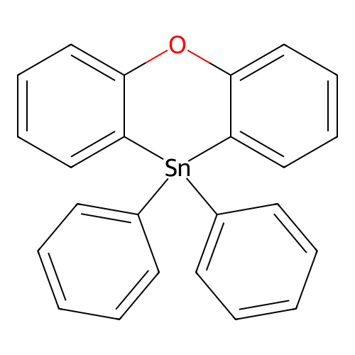 10,10-Diphenyl-10H-phenoxastannin structure