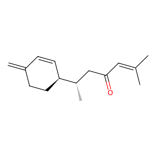 (+)-I2-Turmerone structure