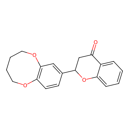 2-(2,3,4,5-Tetrahydrobenzo[b][1,4]dioxocin-8-yl)chroman-4-one structure