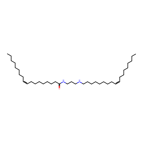 9-Octadecenamide, N-(3-((9Z)-9-octadecen-1-ylamino)propyl)-, (9Z)- structure