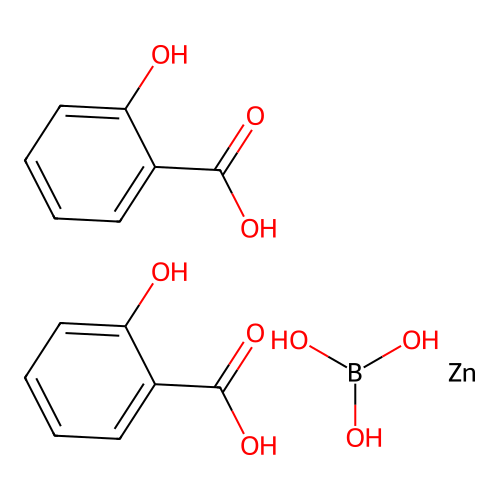 ZINC BORODISALICYLATE structure