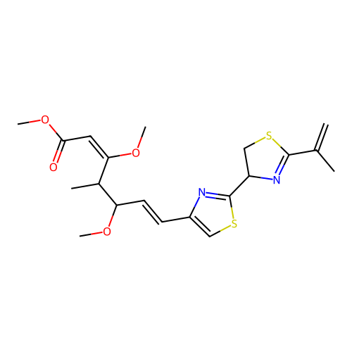 Melithiazol A structure