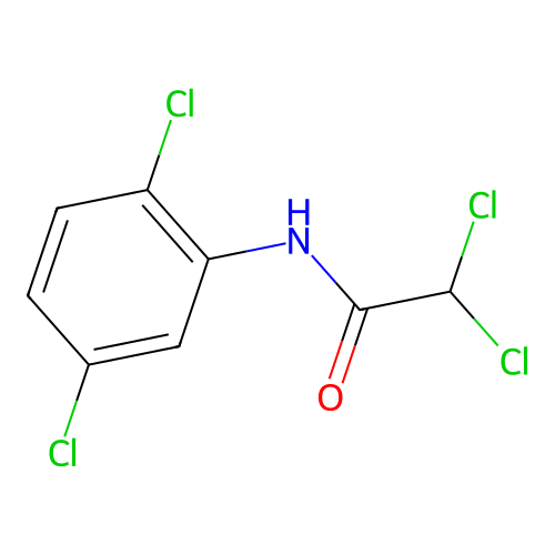 2,2-dichloro-N-(2,5-dichlorophenyl)acetamide structure