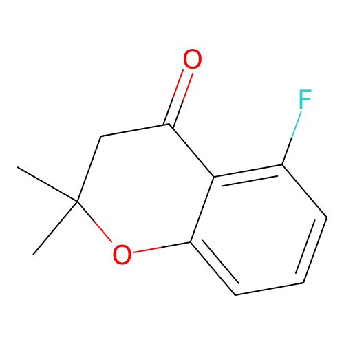 5-Fluoro-2,2-dimethylchroman-4-one structure