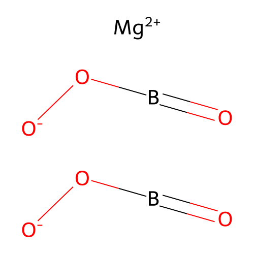 Magnesium perborate structure