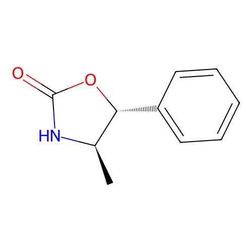 (4R,5R)-4-Methyl-5-phenyl-2-oxazolidinone structure
