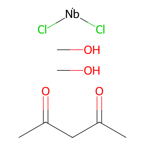 Niobium,4-pentanedionato-O,O')- structure