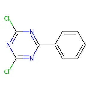 2,4-Dichloro-6-phenyl-1,3,5-triazine structure