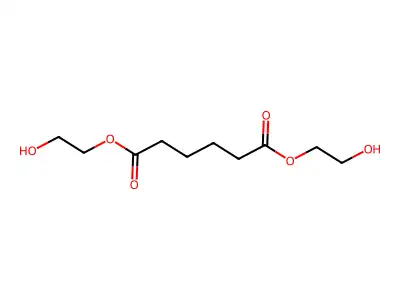 Bis(2-hydroxyethyl) adipate structure