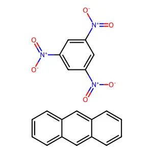 Anthracene 1,3,5-trinitrobenzene structure