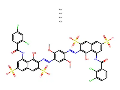 FP-21399 (*Tetrasodium salt*) structure