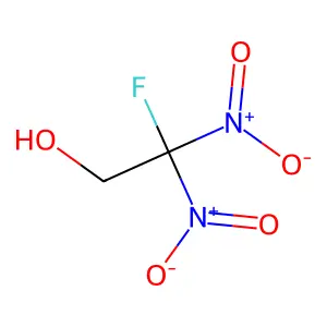 Ethanol, 2-fluoro-2,2-dinitro- structure