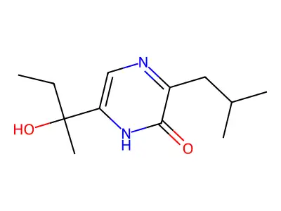 Deoxyhydroxyaspergillic acid structure
