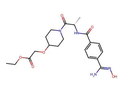 Sibrafiban structure