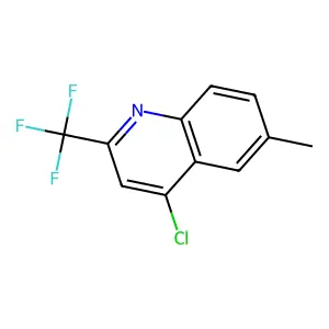 4-Chloro-6-methyl-2-(trifluoromethyl)quinoline structure