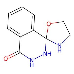 2',3'-Dihydrospiro(oxazolidine-2,1'(4'H)-phthalazin)-4'-one structure