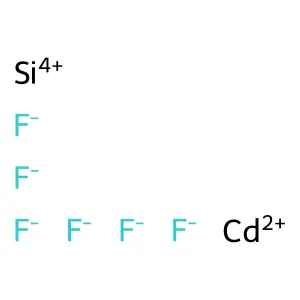 氟硅酸镉 structure