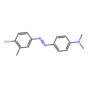 4'-Chloro-3'-methyl-4-dimethylaminoazobenzene structure