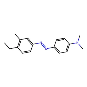 p-((4-Ethyl-m-tolyl)azo)-N,N-dimethylaniline structure
