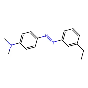 3'-Ethyl-4-dimethylaminoazobenzene structure