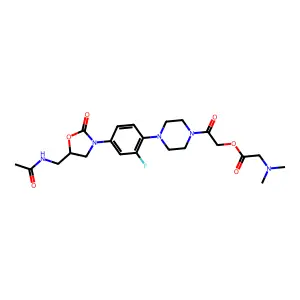 Antibacterial compound 2 structure
