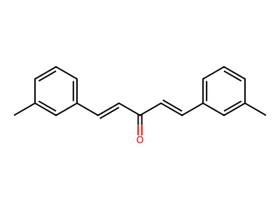 1,5-Bis(3-methylphenyl)-1,4-pentadien-3-one structure