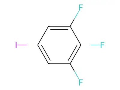 3,4,5-Trifluoroiodobenzene structure