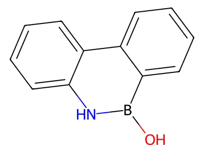 8-Aza-9-boratricyclo(8.4.0.0,2,7)tetradeca-1(14),2,4,6,10,12-hexaen-9-ol structure