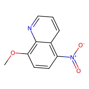 8-Methoxy-5-nitroquinoline structure