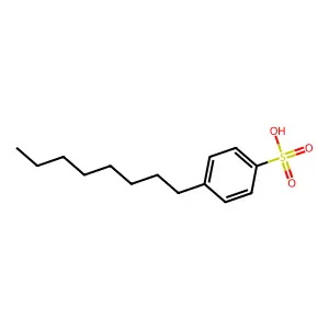 4-辛基苯磺酸 structure