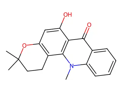 1,2-Dihydronoracronycine structure