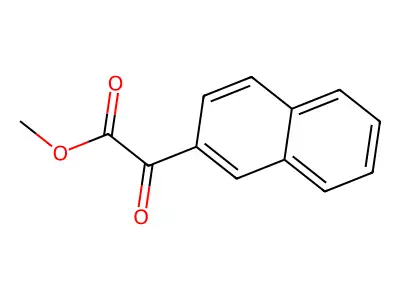 Methyl 2-(naphthalen-2-yl)-2-oxoacetate structure
