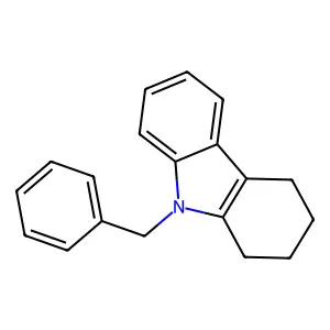 9-Benzyl-2,3,4,9-tetrahydro-1H-carbazole structure