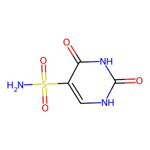 1,2,3,4-Tetrahydro-2,4-dioxo-5-pyrimidinesulfonamide structure