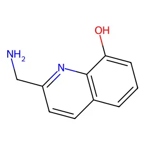 2-(Aminomethyl)quinolin-8-ol structure