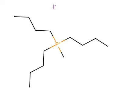 Phosphonium, tributylmethyl-, iodide (1:1) structure