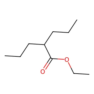 丙戊酸乙酯 structure
