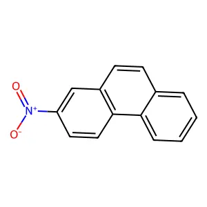 2-Nitrophenanthrene structure