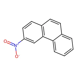 3-Nitrophenanthrene structure