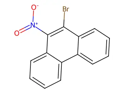 9-Bromo-10-nitrophenanthrene structure