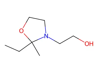 2-乙基-2-甲基噁唑烷-3-乙醇 structure