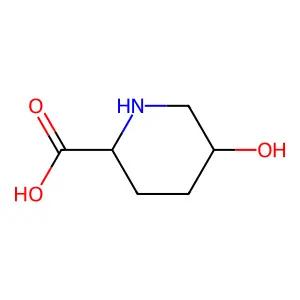 5-Hydroxypipecolic acid structure