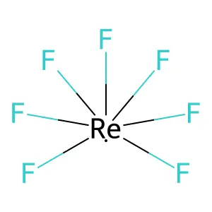七氟化铼 structure