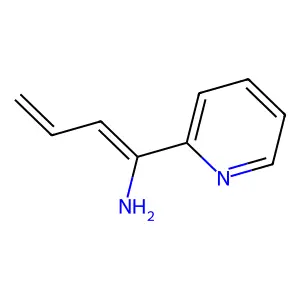 (1Z)-1-pyridin-2-ylbuta-1,3-dien-1-amine structure